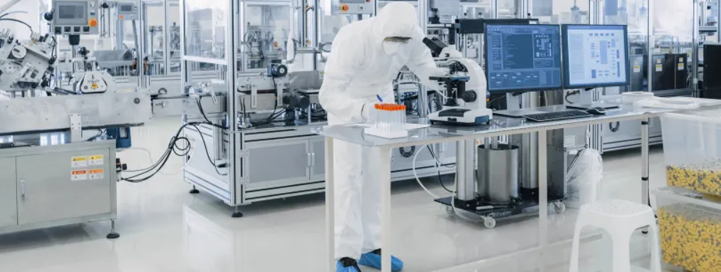 Arbeiten im Labor in der Schweiz